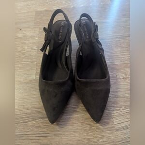 Anne Klein Women's Suede Slingback Shoes